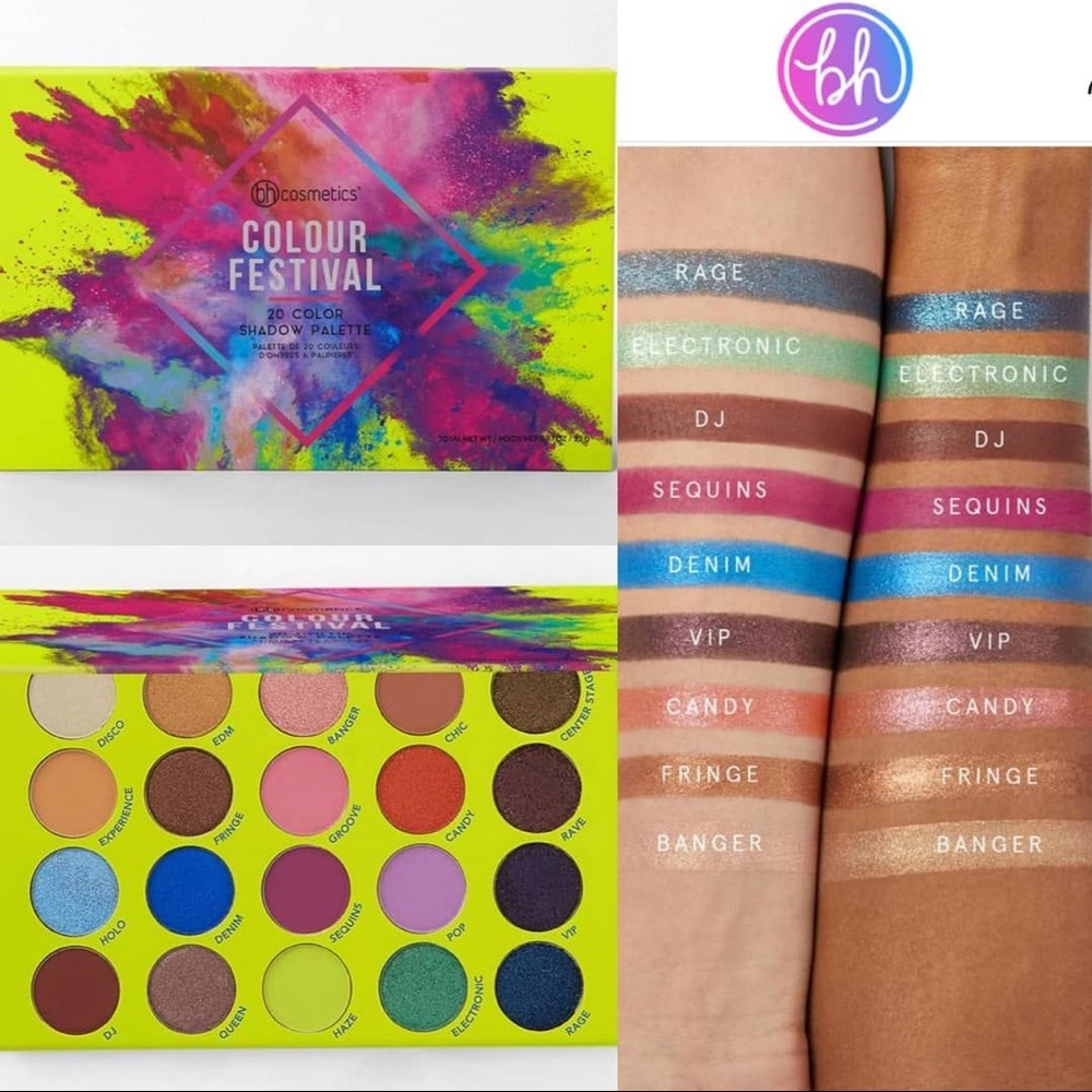 🆕🌈BH Cosmetics Colour Festival Palette🌈🆕